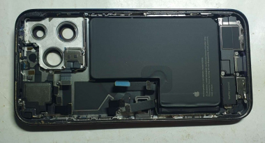 Custodia viola posteriore posteriore originale per Apple iPhone 14 PRO MAX al 100% con parti di gradphoto1